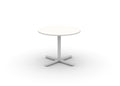 Juniper Office Reed Round X-Base Table 4-Person